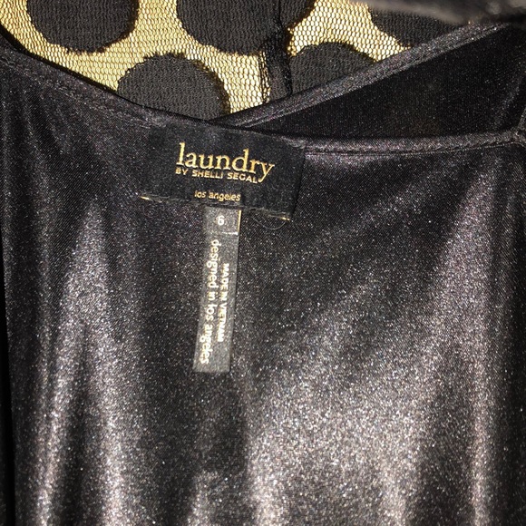 Laundry sheet dress with slip - Picture 3 of 4